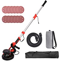 CO-Z 800W Lijadora de Pared para Quitar Gotele Lijadora de Techo 6 Velociades Ajustables y 12 Discos Lijadora de Pared…